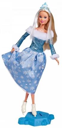 Lėlė Simba Steffi Love Winter Princess 105733631, 30 cm, mėlyna sp.