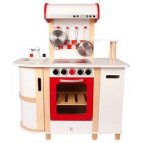 Игровая кухня Hape Multifunctional Kitchen 5pcs E8018A, белый цв.
