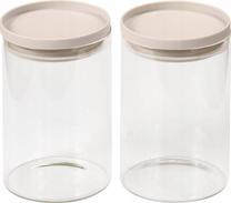 Pārtikas kastes komplekts Kesper, 0.8 l, 10 cm x 10 cm, caurspīdīga krās.