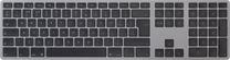 Vadu datora tastatūra Matias Mac Space Gray, Angļu (UK), melna krās./pelēka krās.