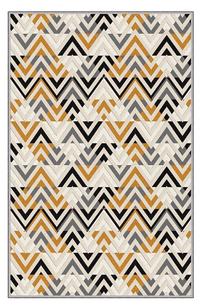Kilimas Conceptum Hypnose EEXFAB879, balta sp./geltona sp./juoda sp., 200 cm x 100 cm