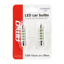 Automobilio lemputė AMiO Standard 01091, led, balta sp., 12 V