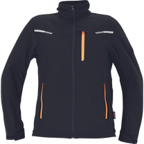 Darba jaka vīriešu Safeworker Amer, melna krās., L izmērs