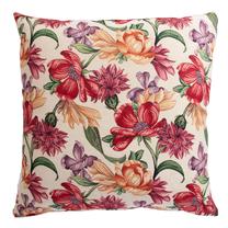 Декоративная подушка Home4you Holly Rose, многоцветный, 68 см x 68 см