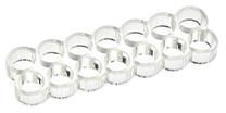 E22 Stealth Cable Comb 14 Slots 4mm Clear