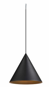 Valgusti rippuv SLV Magico 38 1008503, E27, 1 x 10 W, must v. / must v., 38 x 35 cm