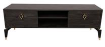 TV galds Kalune Design Posh, tumši brūna krās., 143 cm x 40 cm x 47 cm