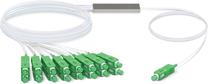 Кабель Ubiquiti 1x SC-APC - 4x SC-APC SC-APC, 16 x SC-APC, 1.5 м, белый цв./зеленый цв.