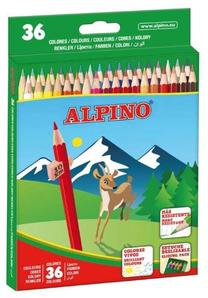Spalvoti pieštukai Alpino, 1AAL010600, 36 vnt.