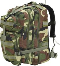 Turistinė kuprinė VLX Army-Style, ruda sp./žalia sp., 50 l