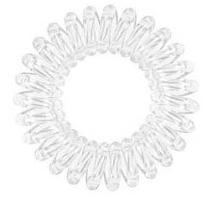 Matu gumija Invisibobble Original Crystal Clear, caurspīdīga krās., 3 gab.