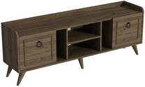 ТВ стол Kalune Design Ruby, ореховый цв., 150 см x 35 см x 55 см