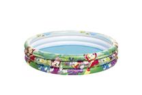 Baseinas, pripučiamas Bestway 91007, įvairių spalvų 122 cm x 122 cm x 25 cm