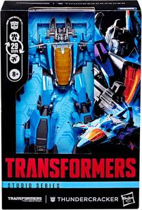 Трансформер Hasbro Transformers Studio Series Thundercracker G0561, синий цв.