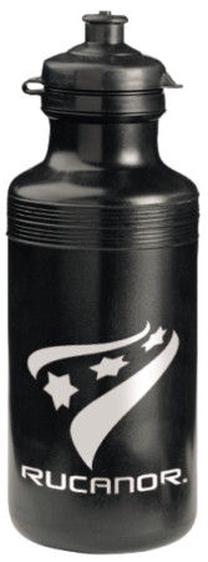 Sporta pudeles un šeikeri Rucanor, sudraba krās./melna krās., polipropilēns (pp), 0.5 l