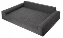 Кровать для животных Doggy Glamour New Megan GNEGRF3, графитовый цв., XXL