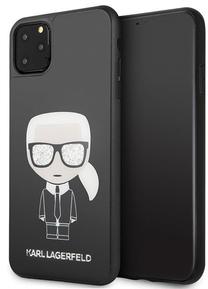 Telefona vāciņš Karl Lagerfeld, melna krās., Apple