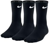 Sporta zeķes Nike Performance Cotton SX4704 001, balta krās./melna krās., 34-38, 3 gab.