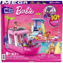 Konstruktorius Mattel Mega Bloks Barbie Dream boat HPN79, 317 vnt., įvairių spalvų