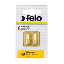 Atsuktuvų antgalių komplektas Felo 02102286, PZ2, 25 mm