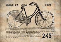 Fototapete Artgeist Old School Bicycle, 105 cm x 150 cm