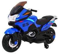 Vaikiškas elektrinis motociklas Sport Touris, mėlyna sp.