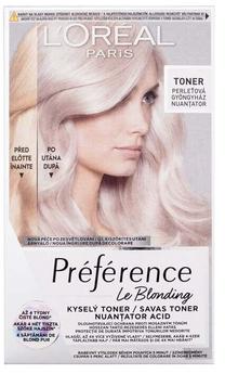 Тонер L’Oréal Paris Preference Le Blonding, platinum pearl цв., 60 мл