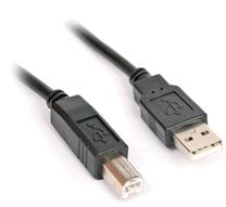 Kabelis Omega USB 2.0 - USB-B USB 2.0, USB-B, 3 m, juoda sp.