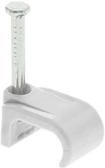Kabelio laikiklis Haupa Cable Clip Ø 7-14 mm, balta sp., 100 vnt.