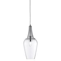 Valgusti rippuv Searchlight Whisk 8911CC, E27, 1 x 10 W, läbipaistev v. / kroom v.