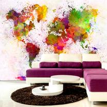 Fototapete Artgeist Dyed World XLFT286, 175 cm x 250 cm