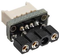 Adapteris Aqua Computer RGBpx adapter for connecting RGBpx components to the mainboard connection, 2 g, balta sp./juoda sp.