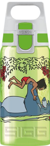 Ūdens pudele Sigg Viva One Jungle Book, zaļa krās./pelēka krās., 0.5 l