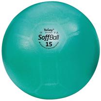 Vingrošanas bumbas Pezzi Softball Maxafe 10447544, zaļa krās., 15 cm