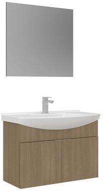 Vannas istabas mēbeļu komplekts Kalune Design Purus 80-324, ozola krās., 50 cm x 80 cm x 58 cm