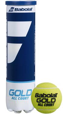Teniso kamuoliukų rinkinys Babolat Gold All Court 3324921794303, geltona sp., 4 vnt.