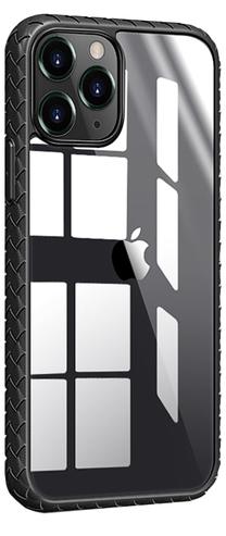 Telefono dėklas Devia Shark4 Woven Shockproof iPhone 12 Pro Max, juoda sp., Apple