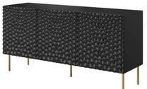 Komoda Cama Hole, juoda sp., 152 cm x 74.5 cm x 42.5 cm