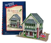 3D dėlionė 3D World style, 36 vnt.