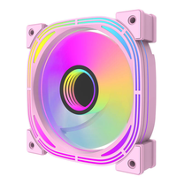 Oro aušintuvas korpusui darkFlash INF24 5IN1 Pink, 120 mm x 120 mm