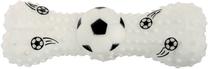 Rotaļlieta sunim, graužammanta suņiem Zolux Squeaky Soccerball 480775, 15 cm, balta krās.