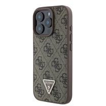 Telefono dėklas Guess 4G Triangle, ruda sp., Apple