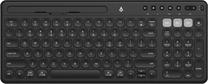Bezvadu datora tastatūra Accura Sanger ACC-K1400, EN, melna krās.