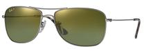 Sporta saulesbrilles Ray-Ban Chromance RB3543 029/6O 59 GUN/GRN P, 59 mm, brūna krās./zaļa krās.