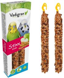 Палочки Vadigran Stixx Budgies Fruit 2pcs 14468, для мелких попугаев, 0.085 кг