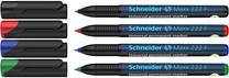 Tekstimarker Schneider Maxx 222 F, 0.7 mm, sinine v./must v./punane v.