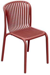 Lauko kėdė Ferne Brene FBRK558-3517U, raudona sp., 52 cm x 53 cm x 82.5 cm