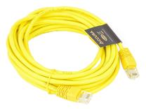 Laidas Accura RJ-45 8P8C, RJ-45 8P8C, 5 m, geltona sp.