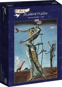 Pusle Bluebird Puzzle Salvador Dalí - Burning Giraffe, c. 1937, 68 cm x 48 cm, 1000 tk, mitmevärviline