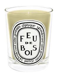Свеча, ароматическая Diptyque Scented Candle Feu De Bois, 60 час, 190 г, коричневый цв.